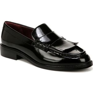 Franco Sarto Shiny Black Loafers
